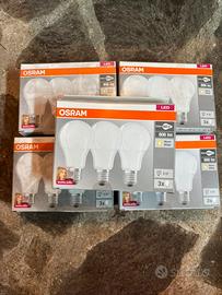 Lampadine osram e27 9,5 e sviloppo 60w led