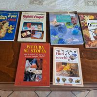 6 libri manuali illustrati attività creative 