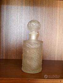 Bottiglia di vetro opaco vintage