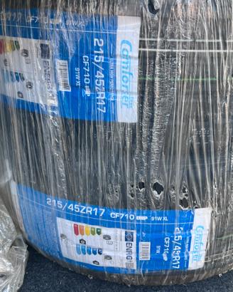 4 Pneumatici estivi Nuovi 215/45 r17