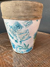 Vado in terracotta lavanda