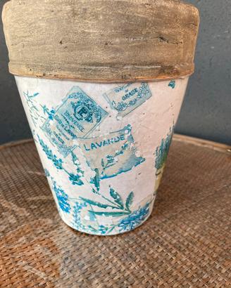 Vado in terracotta lavanda