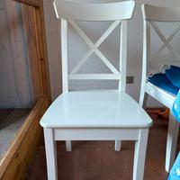 4 sedie Ikea in legno
