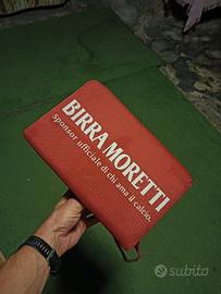 cuscino da Stadio birra Moretti VINTAGE 