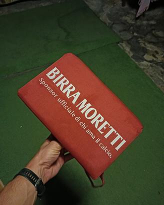 cuscino da Stadio birra Moretti VINTAGE 