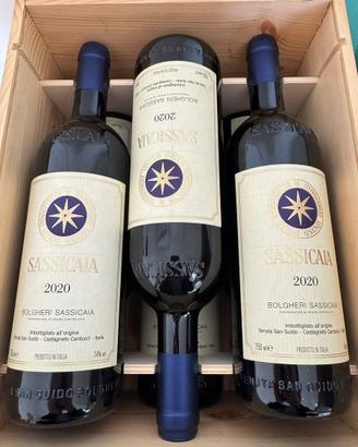 Sassicaia diverse annate