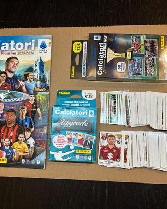 Calciatori 25-26 set completo + Upgrade + Celebrat