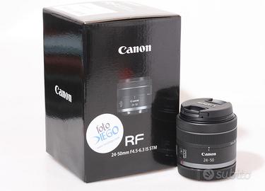 OBIETTIVO CANON RF 24-50 MM F/4.5-6.3 IS STM.