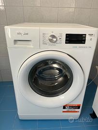 Lavatrice Whirpool VAPORE INVERTER MOTOR 8 kg