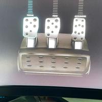 volante con pedaliera e cambio x play station