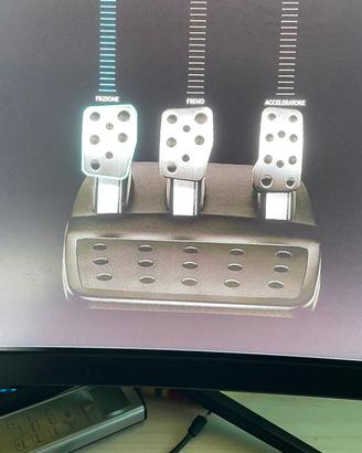 volante con pedaliera e cambio x play station