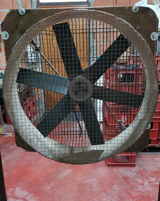 ventilatore 380 volt per ricambio aria ambiente 