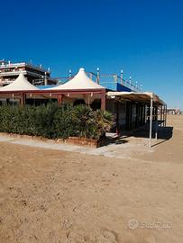 Gestione bar ristorante spiaggia falconara M