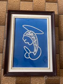 Quadro madonnina pizzo di cantu