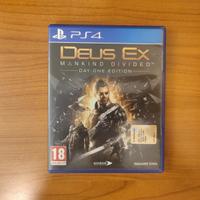 Deus Ex Day Mankind Divided One Day Edition PS4