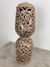 Elementi di Lampade d'Epoca anni '60 in Ceramica