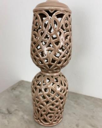 Elementi di Lampade d'Epoca anni '60 in Ceramica
