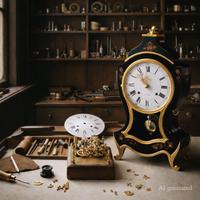 Pendolo svizzero di pregio Le Castel – revisionato