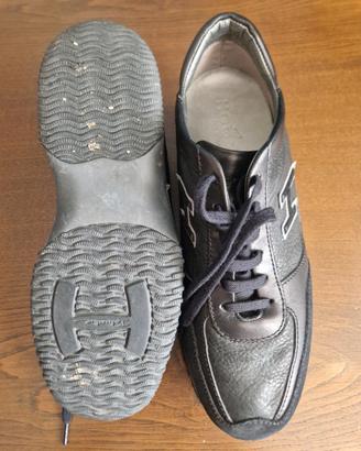 SCARPE DA UOMO HOGAN IN PELLE NERA
