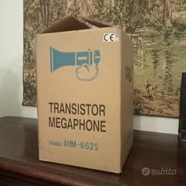 megafono - transistor AHM662S - sirena e microfono