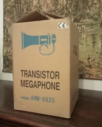 megafono - transistor AHM662S - sirena e microfono