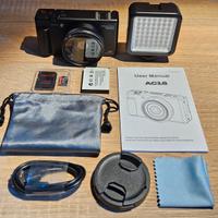 Fotocamera digitale 4K/72MP con treppiede