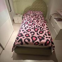Letto contenitore con rete e materasso 