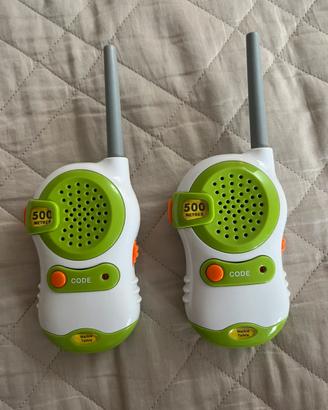 Walkie Talkie 500 metres bambini