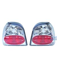 FANALI VOLKSWAGEN VW GOLF 3 91-97 FONDO CROMATO