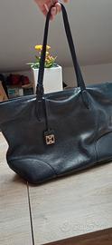 borsa coccinelle nera vera pelle