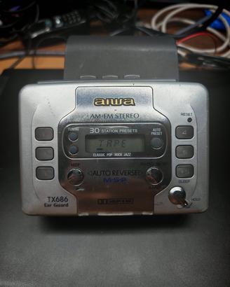 Walkman Aiwa TX686 con tuner
