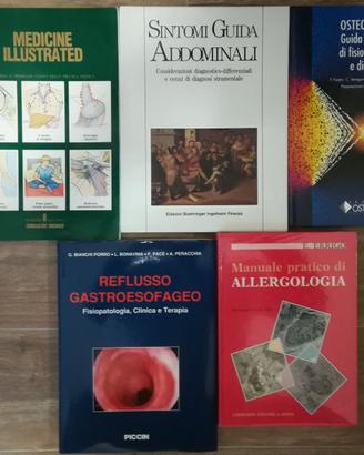 Libri di Medicina Vari N°5 Perfette Condizioni