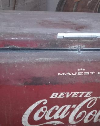  coca cola frigo 1960 a pozzetto, originale