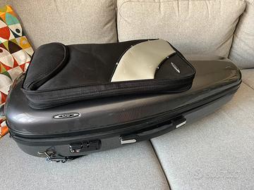 OMEBAIGE CUSTODIA SAX TENORE BLACK/SILVER