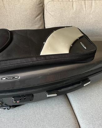 OMEBAIGE CUSTODIA SAX TENORE BLACK/SILVER
