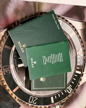 Rolex Day Date libricino e traduzione garanzia