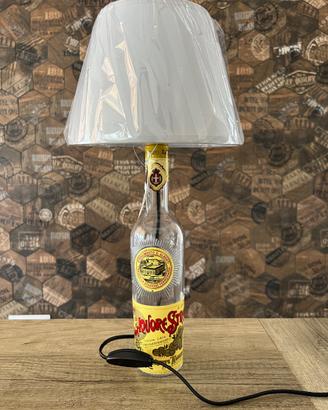 Lampada bottiglia abat jour liquore strega