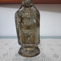 statua divinità orientale/ reliquiario 