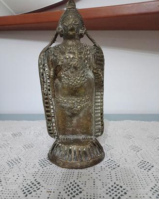 statua divinità orientale/ reliquiario 