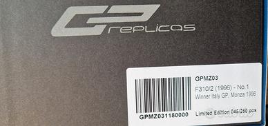 FERRARI 310/2 M. SCHUMACHER WIN MONZA 1996 1/18