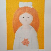 Litografia a colori A. Bueno