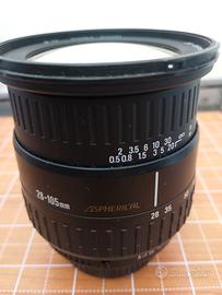 Sigma 28-105 mm per pentax