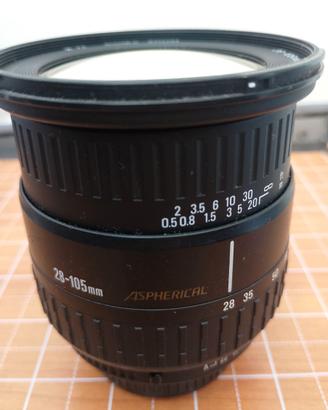 Sigma 28-105 mm per pentax