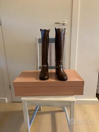 Stivali in pelle di vitello