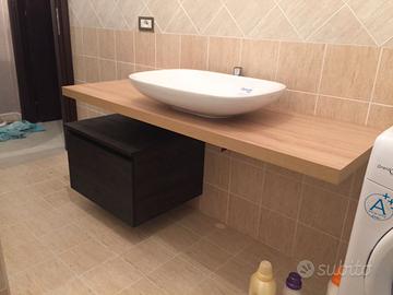 cassettone sospeso - bagno