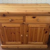 Mobile buffet da cucina in abete