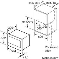 Forno microonde da incasso Neff nuovo