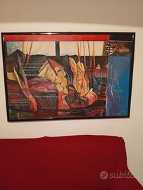 Massimo Zanchi olio su tela cm. 80 x 120