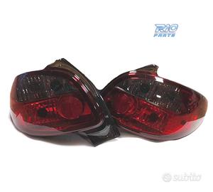 FANALI PER PEUGEOT 206 98-09 ROSSO GRIGIO