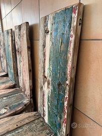 N 4 sedie in legno massiccio